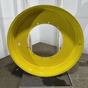 12"W x 54"D, John Deere Yellow 12-Hole Stub Disc , -3.38" Offset