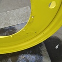 12"W x 54"D, John Deere Yellow 12-Hole Stub Disc , -3.38" Offset