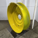 12"W x 54"D, John Deere Yellow 10-Hole Formed Plate , -9.25" Offset
