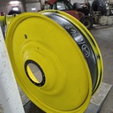 12"W x 54"D, John Deere Yellow 10-Hole Formed Plate , -9.25" Offset