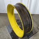 10"W x 38"D, John Deere Yellow 12-Hole Stub Disc , 1.88" Offset