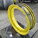 10"W x 38"D, John Deere Yellow 12-Hole Stub Disc , 1.88" Offset