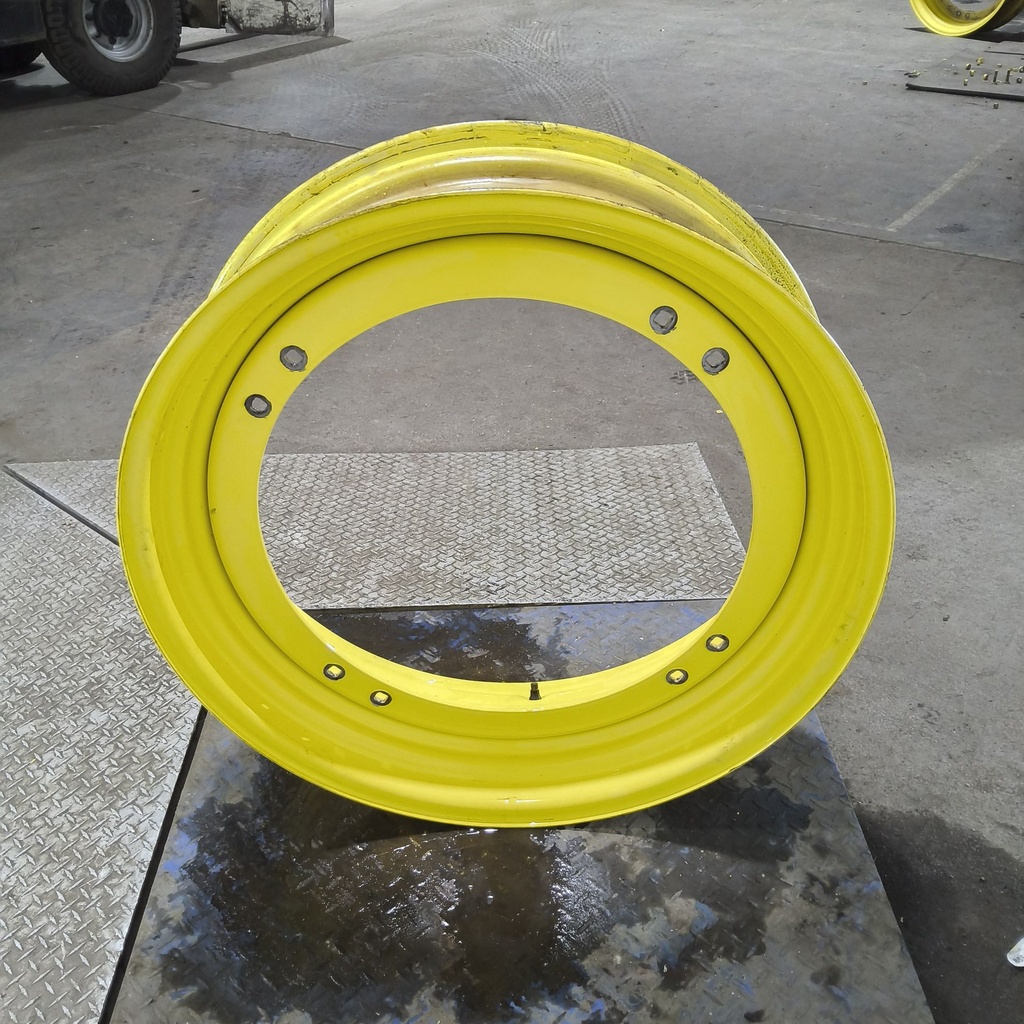 10"W x 34"D, John Deere Yellow 8-Hole Stub Disc (groups of 2 bolts) , -2" Offset