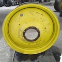 20"W x 46"D, John Deere Yellow 10-Hole Formed Plate , -11.38" Offset