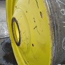 20"W x 46"D, John Deere Yellow 10-Hole Formed Plate , -11.38" Offset