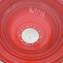10-Hole Stub Disc Center for 46"-54" Rim, Fendt/Agco Red