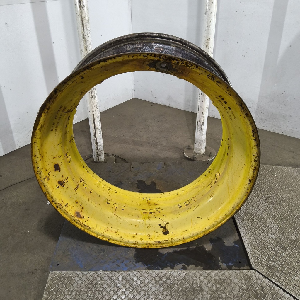 16"W x 38"D, John Deere Yellow Double Bevel