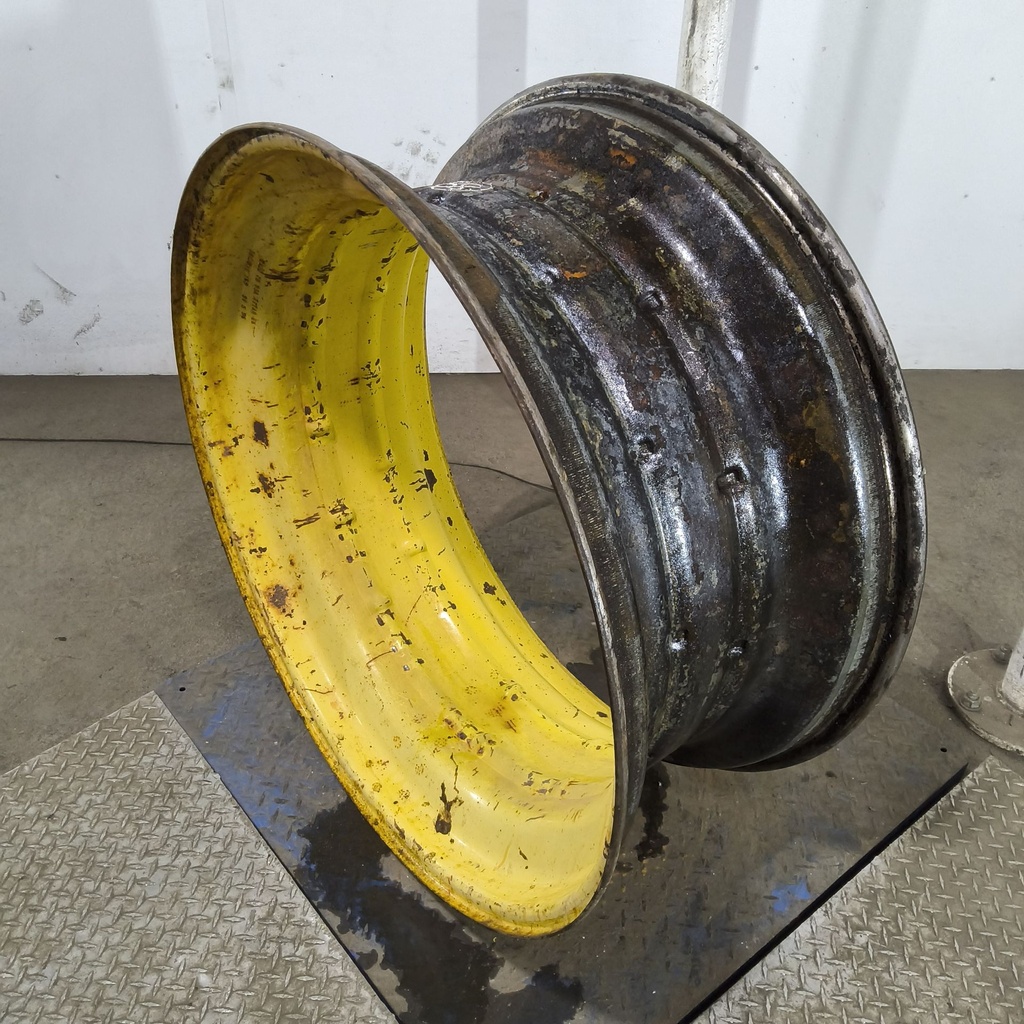 16"W x 38"D, John Deere Yellow Double Bevel