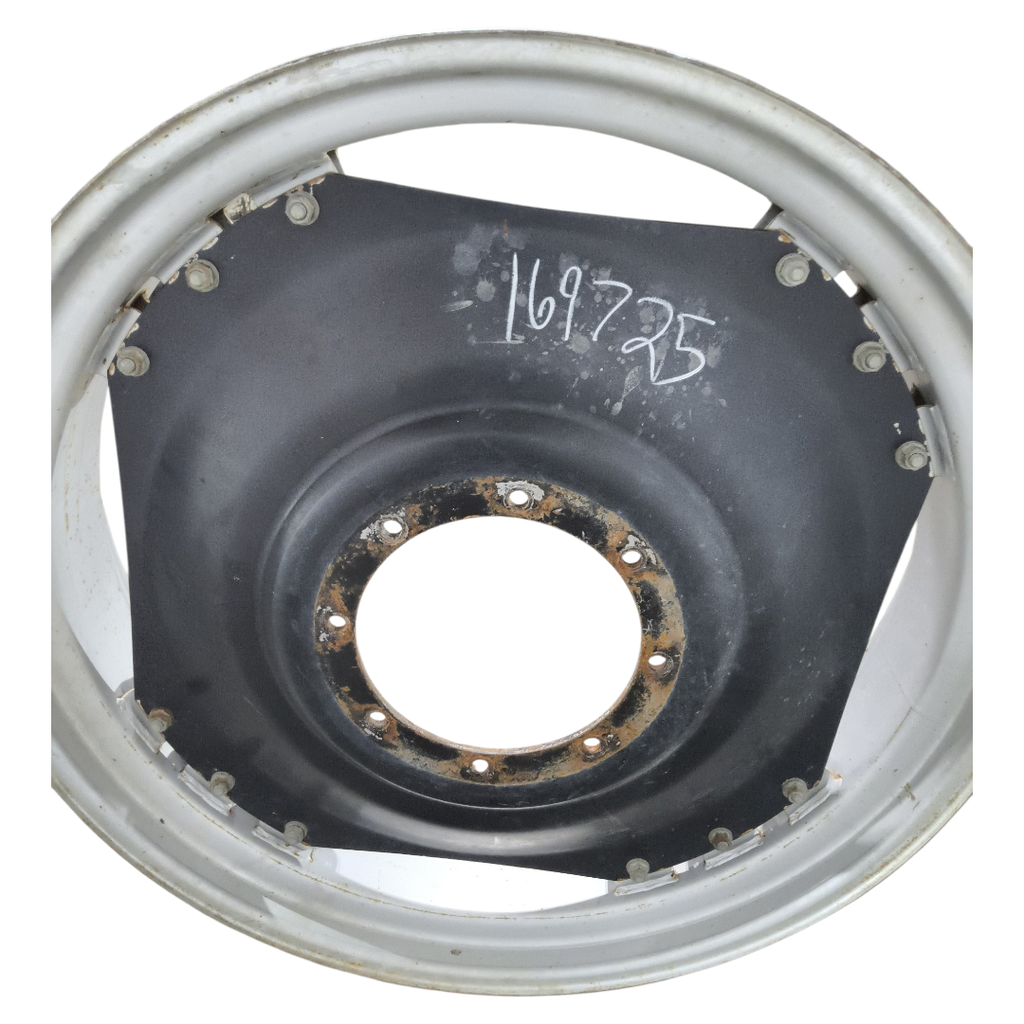 8-Hole Clamp/U-Clamp Style (groups of 3 bolts) Center for 46"-54" Rim, Black