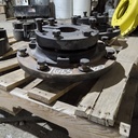 8-Hole Wedg-Lok OE Style, 3.56" (90.5mm) axle, Black