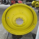 13"W x 46"D, John Deere Yellow 10-Hole Formed Plate , 4.31" Offset