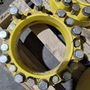 10-Hole 5"L Hub Extension, John Deere Yellow