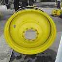 16"W x 42"D, John Deere Yellow 10-Hole Formed Plate , -6.88" Offset