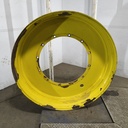 12"W x 54"D, John Deere Yellow 12-Hole Stub Disc , -3.25" Offset