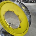 12"W x 54"D, John Deere Yellow 12-Hole Stub Disc , -3.25" Offset