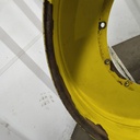 12"W x 54"D, John Deere Yellow 12-Hole Stub Disc , -3.25" Offset