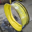 12"W x 38"D, John Deere Yellow 12-Hole Waffle Wheel (Groups of 3 bolts)