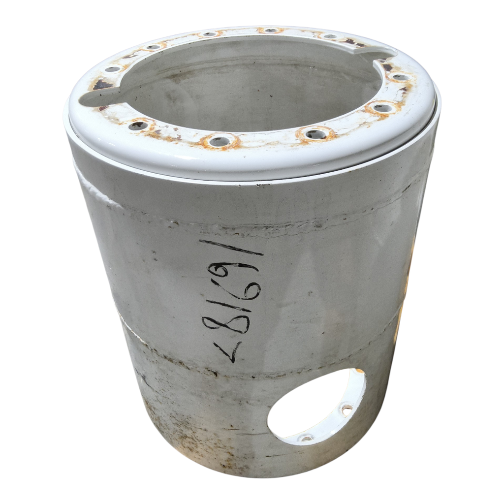 12 to 12-Hole 26"L FWD Spacer, Ford / New Holland White