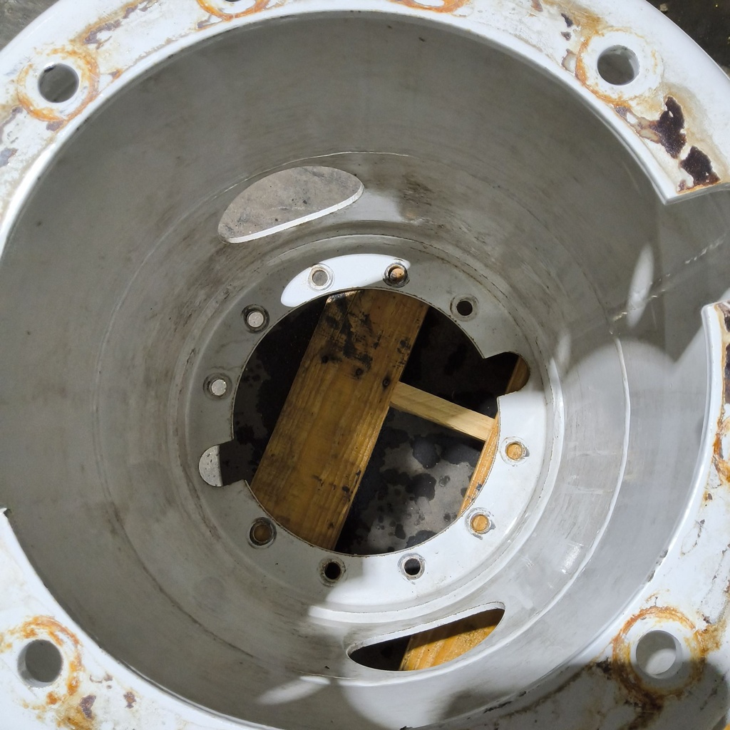 12 to 12-Hole 26"L FWD Spacer, Ford / New Holland White