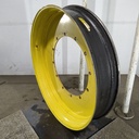 10"W x 54"D, John Deere Yellow 12-Hole Stub Disc , -3.38" Offset