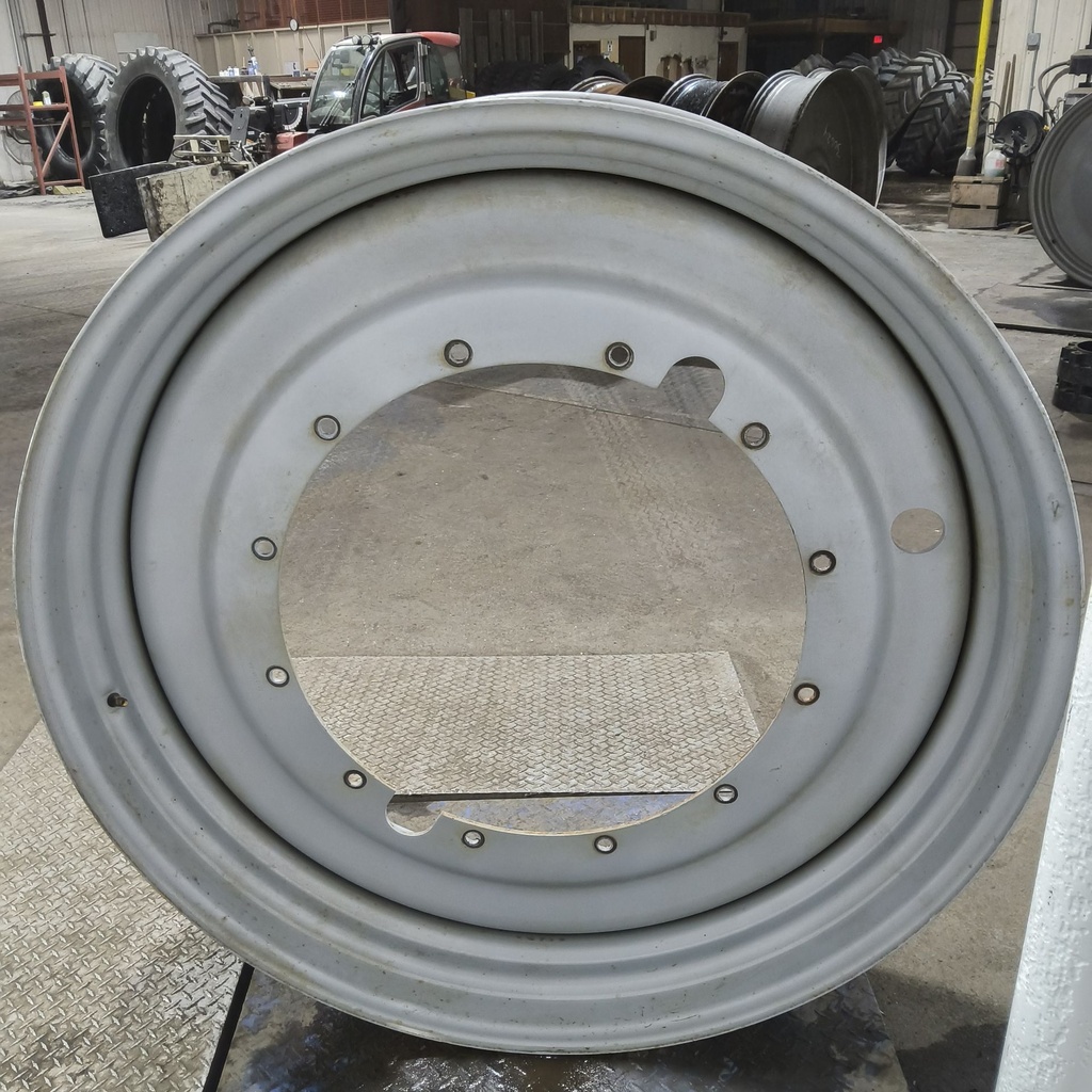 15"W x 50"D, Agco Corp Gray 12-Hole Stub Disc , 2.88" Offset