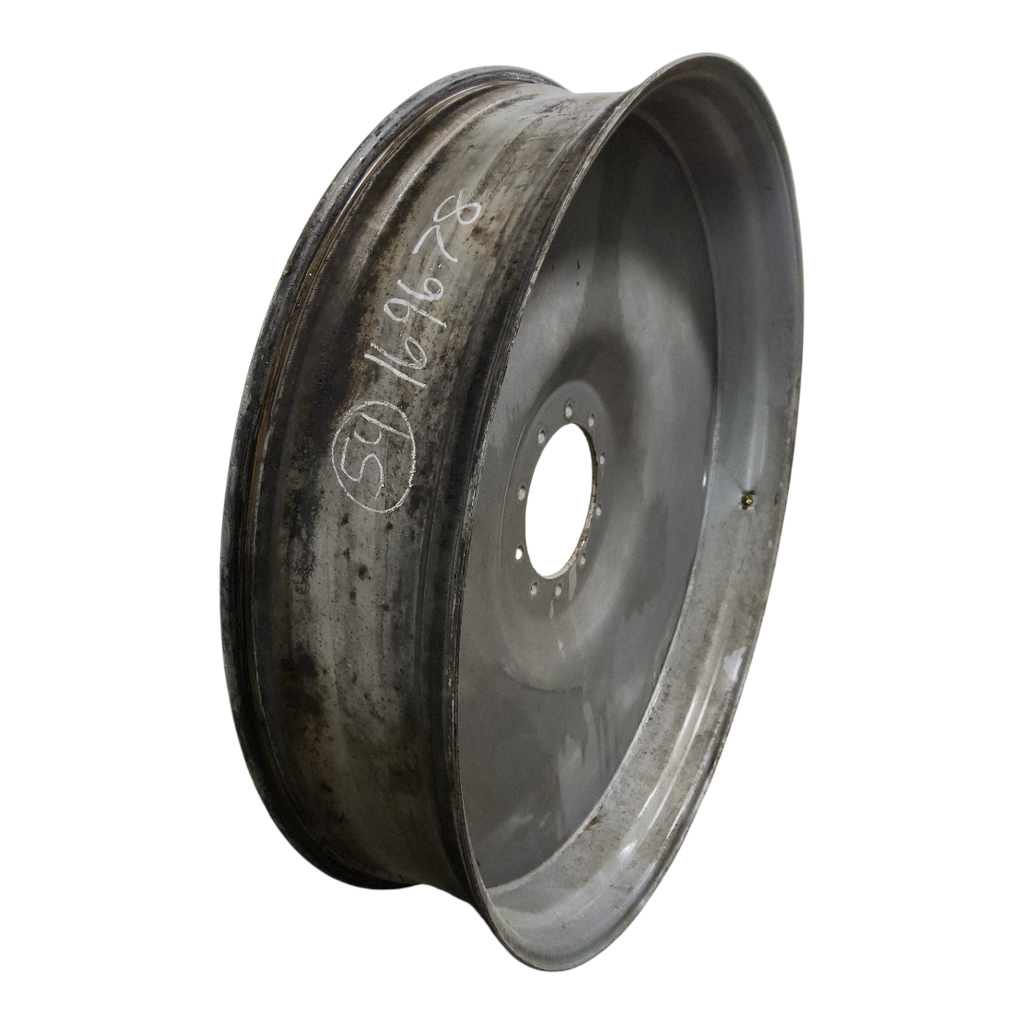 12"W x 54"D, Agco Corp Gray 10-Hole Formed Plate , -2.75" Offset