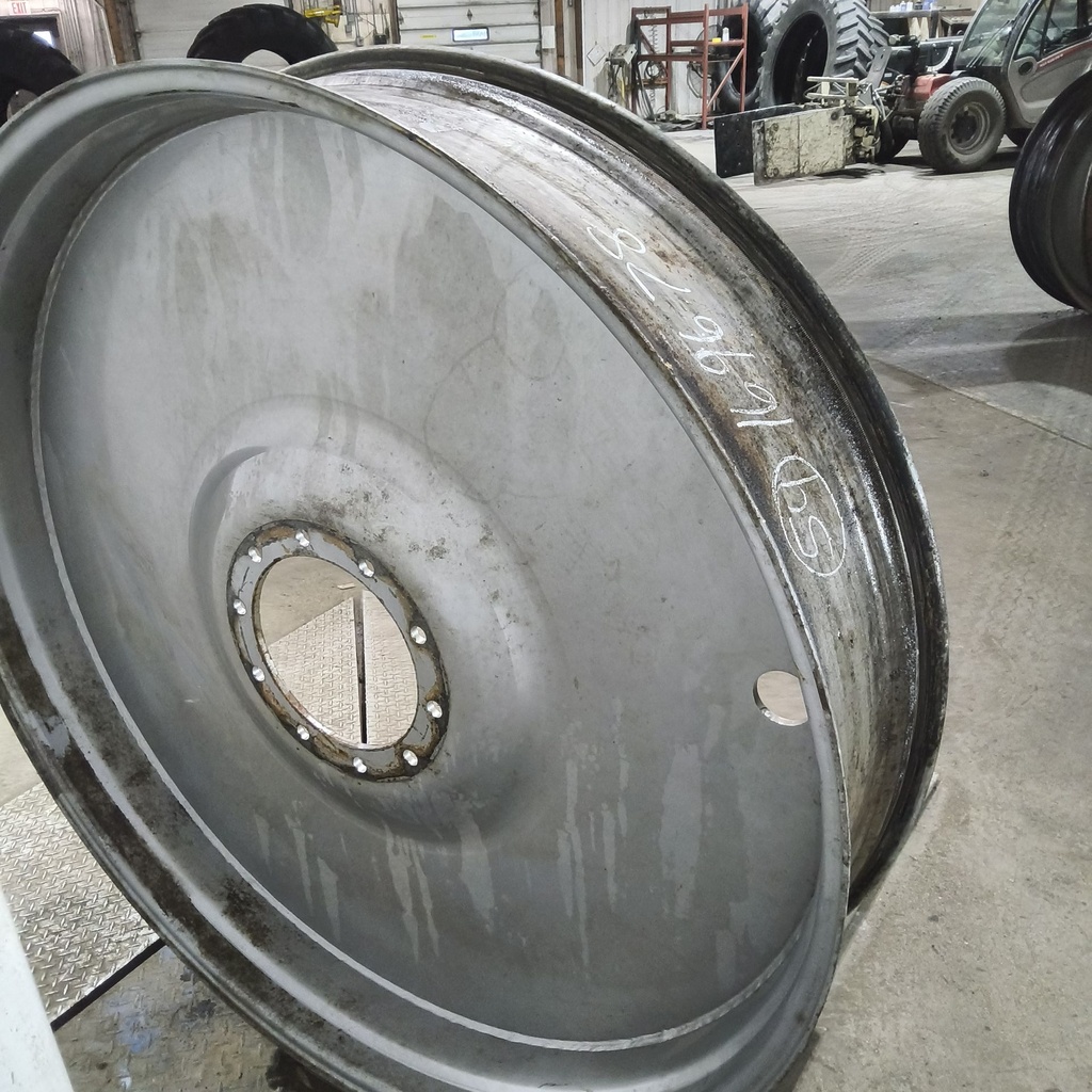 12"W x 54"D, Agco Corp Gray 10-Hole Formed Plate , -2.75" Offset