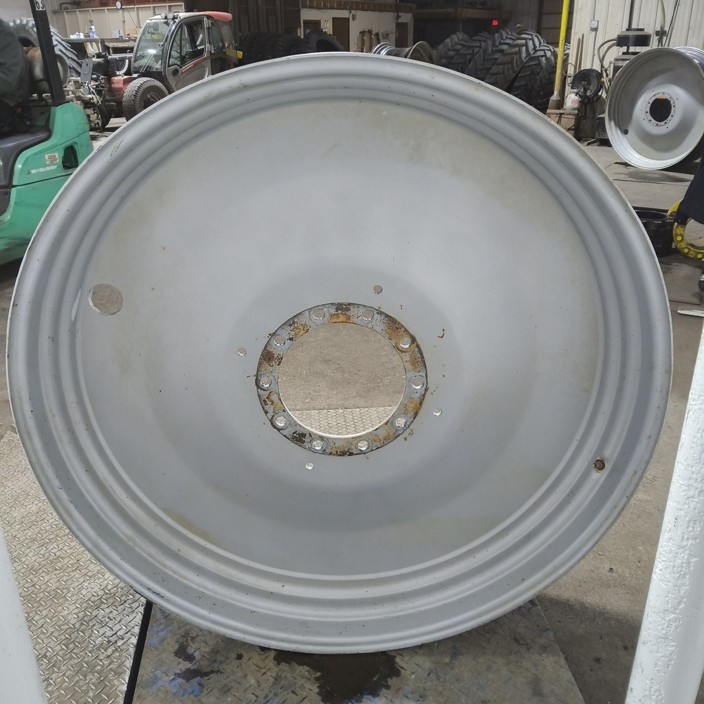 15"W x 50"D, Agco Corp Gray 10-Hole Formed Plate , 2.88" Offset