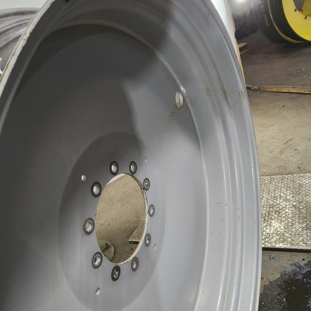 15"W x 50"D, Agco Corp Gray 10-Hole Formed Plate , 2.88" Offset