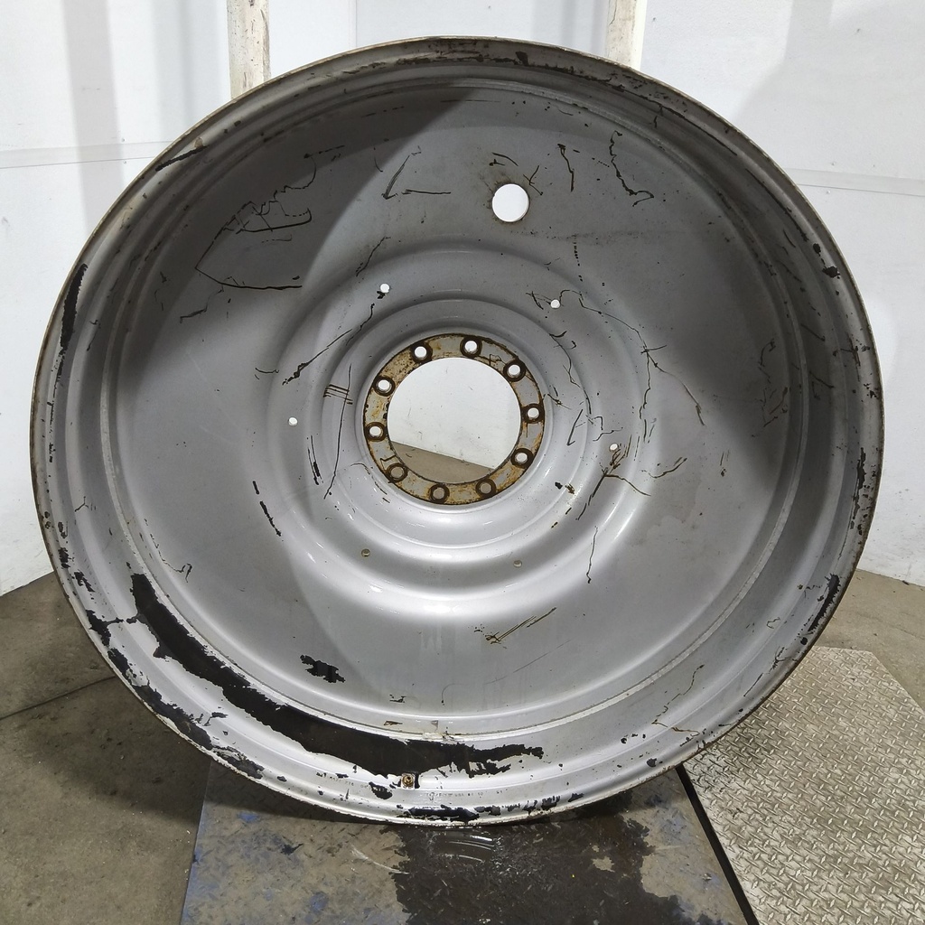 12"W x 54"D, Case IH Silver Mist 10-Hole Formed Plate , -9" Offset