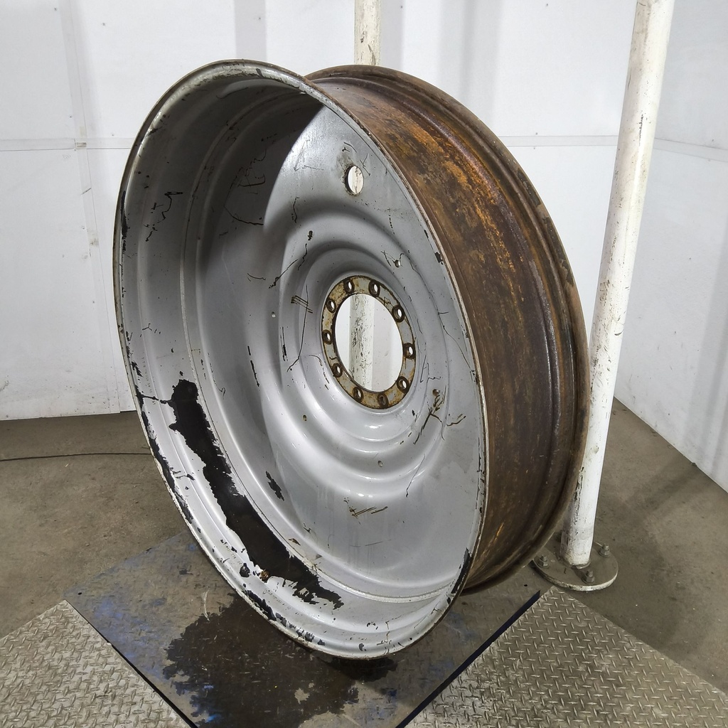 12"W x 54"D, Case IH Silver Mist 10-Hole Formed Plate , -9" Offset