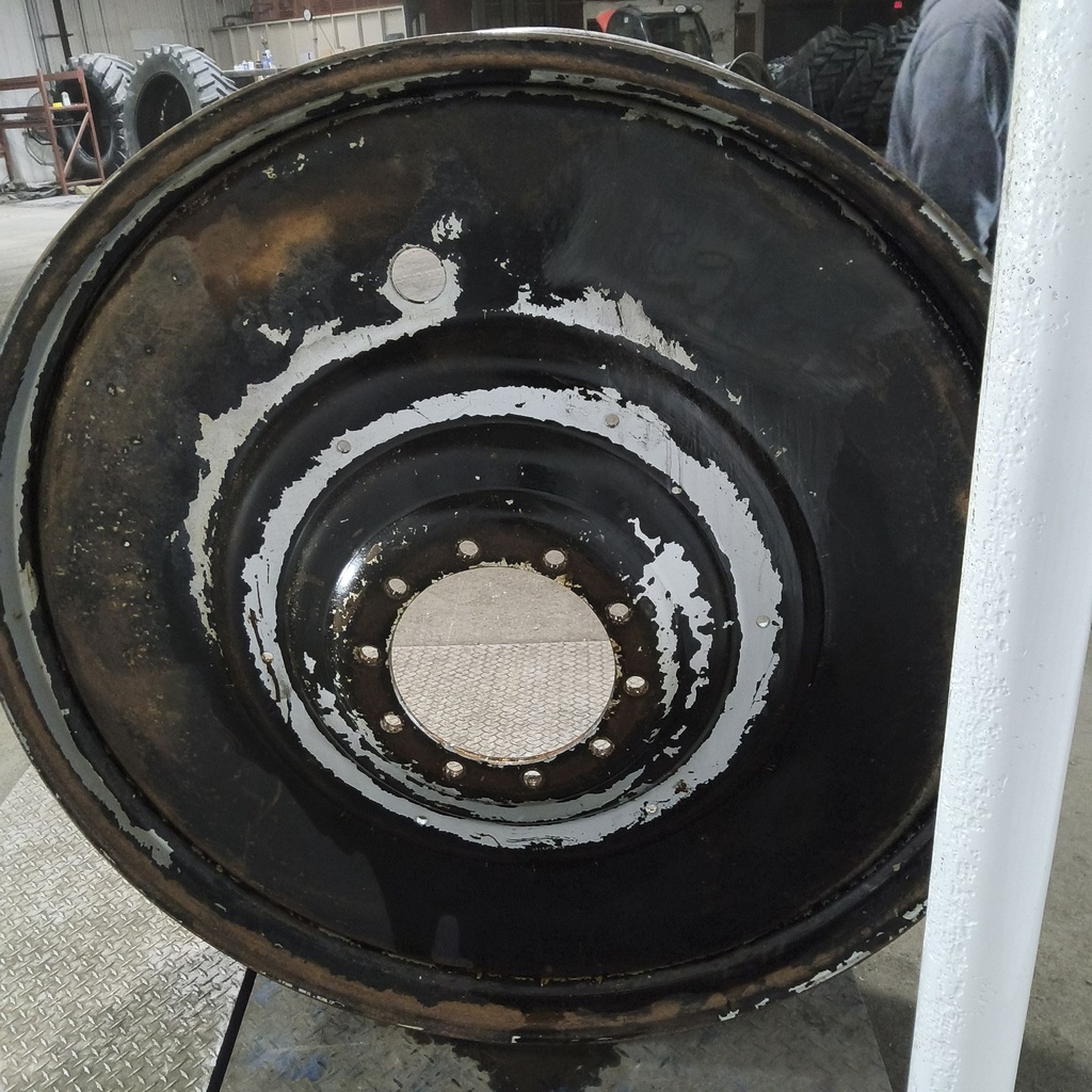 12"W x 54"D, Case IH Silver Mist 10-Hole Formed Plate , -9" Offset