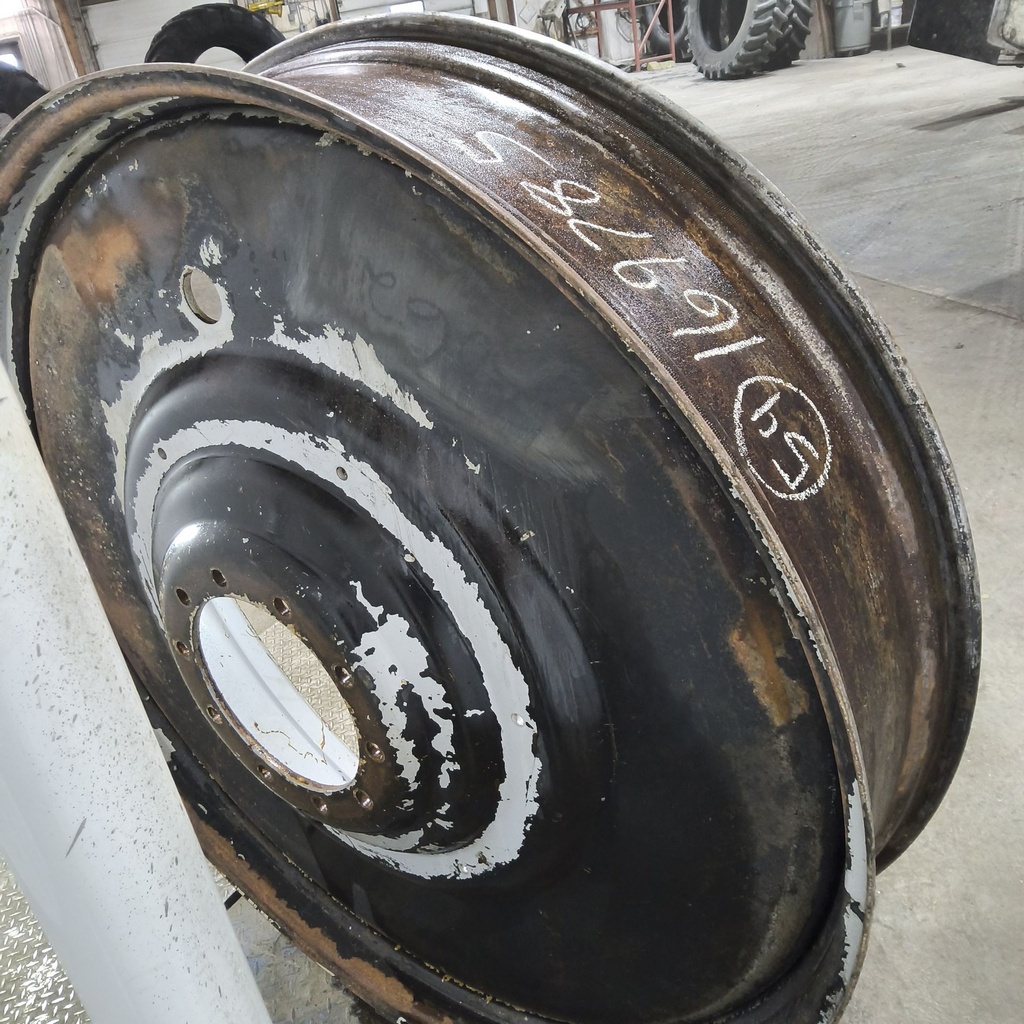 12"W x 54"D, Case IH Silver Mist 10-Hole Formed Plate , -9" Offset