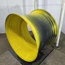 30"W x 42"D, John Deere Yellow 12-Hole Stub Disc , -0.75" Offset