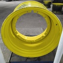 30"W x 42"D, John Deere Yellow 12-Hole Stub Disc , -0.75" Offset