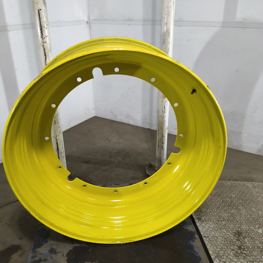 16"W x 42"D, John Deere Yellow 12-Hole Stub Disc , -3.38" Offset