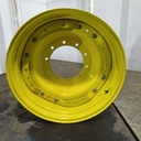 15"W x 28"D, John Deere Yellow 8-Hole Waffle Wheel (Groups of 2 Bolts)
