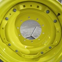 10-Hole Waffle Disc (Groups of 2 Bolts) Center for 28"-30" Rim, John Deere Yellow