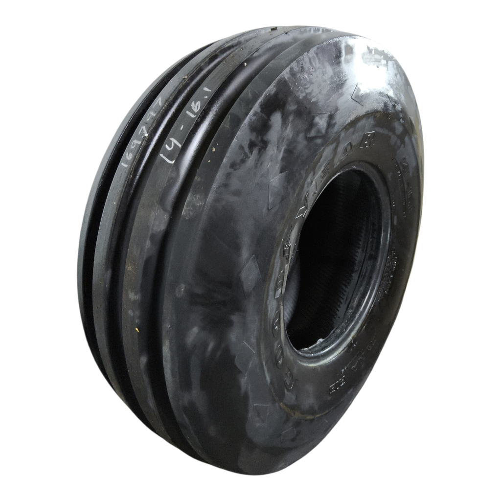 14L-16.1 Goodyear Farm Dyna Rib SL F-2M E (10 Ply), 80%