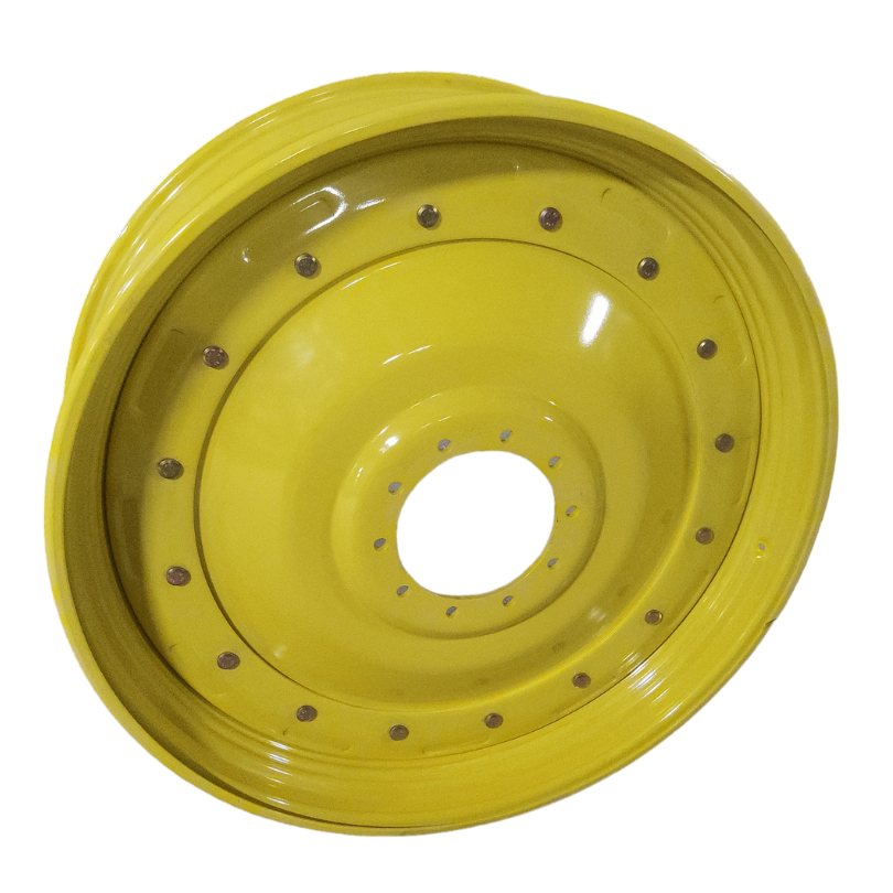 15"W x 50"D, John Deere Yellow 10-Hole Formed Plate , 7.19" Offset