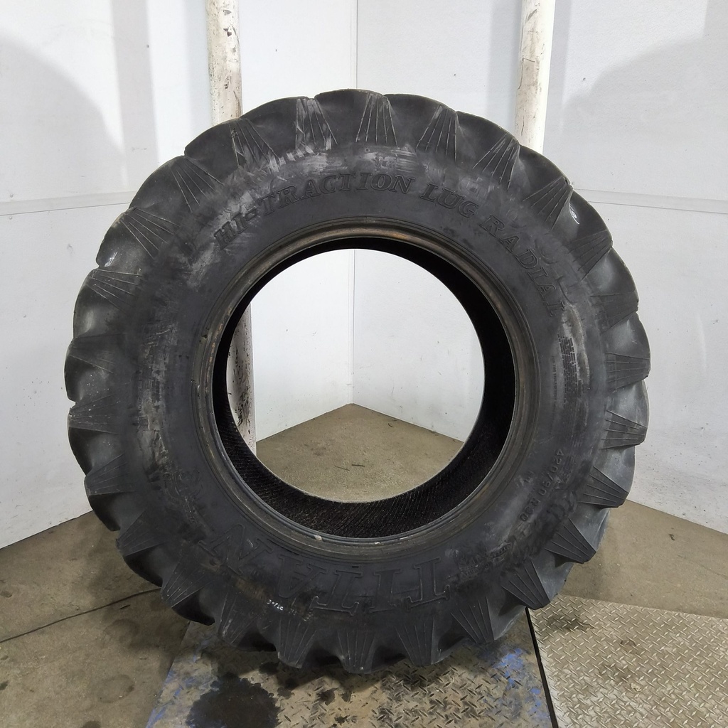 420/90R30 Titan Farm Hi Traction Lug Radial R-1 142B 70%