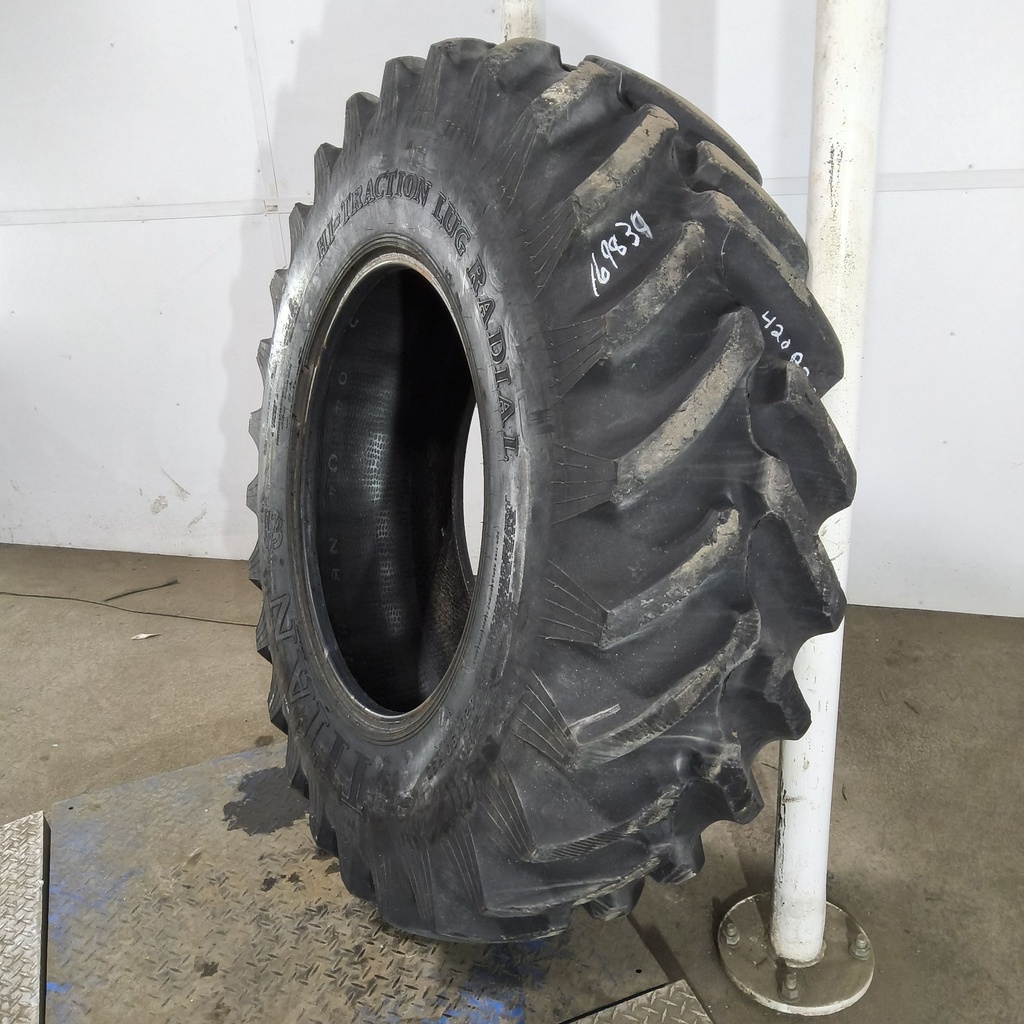 420/90R30 Titan Farm Hi Traction Lug Radial R-1 142B 70%