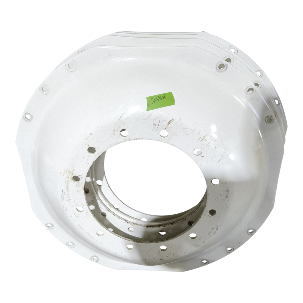 12-Hole Waffle Disc (Groups of 3 Bolts) Center for 38"-54" Rim, Ford / New Holland White