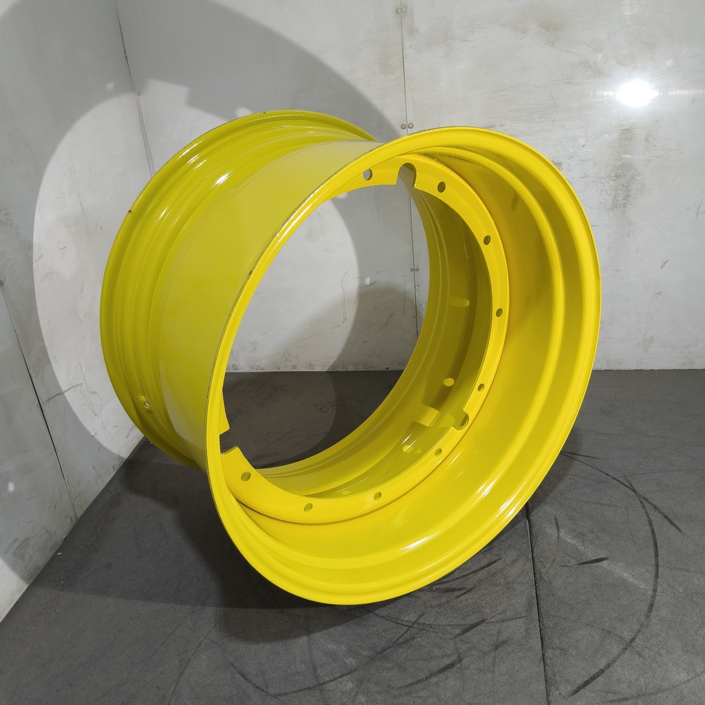 23"W x 38"D, John Deere Yellow 12-Hole Stub Disc , 2.88" Offset