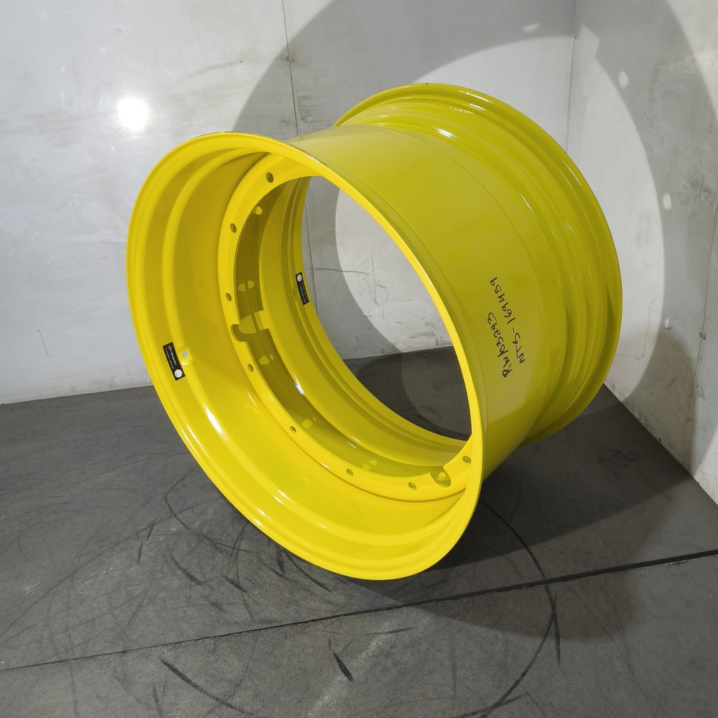 23"W x 38"D, John Deere Yellow 12-Hole Stub Disc , 2.88" Offset