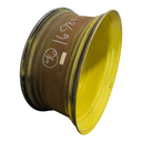 20"W x 46"D, John Deere Yellow 10-Hole Formed Plate , -11.62" Offset