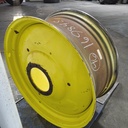 20"W x 46"D, John Deere Yellow 10-Hole Formed Plate , -11.62" Offset