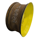 20"W x 46"D, John Deere Yellow 12-Hole Stub Disc , -3.25" Offset