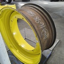 20"W x 46"D, John Deere Yellow 12-Hole Stub Disc , -3.25" Offset