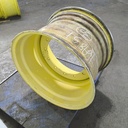 20"W x 30"D, John Deere Yellow 12-Hole Formed Plate , 1.06" Offset